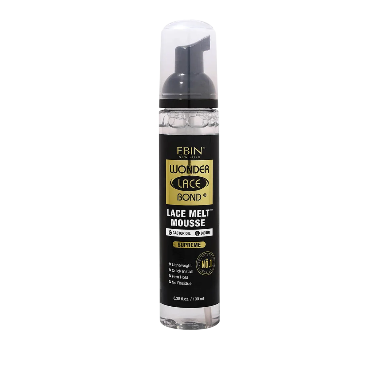 Ebin Mousse Supreme 250ml (Black)